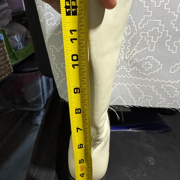 Fashion to figure women’s over the knee boots cream color size 9W nib - Picture 14 of 14